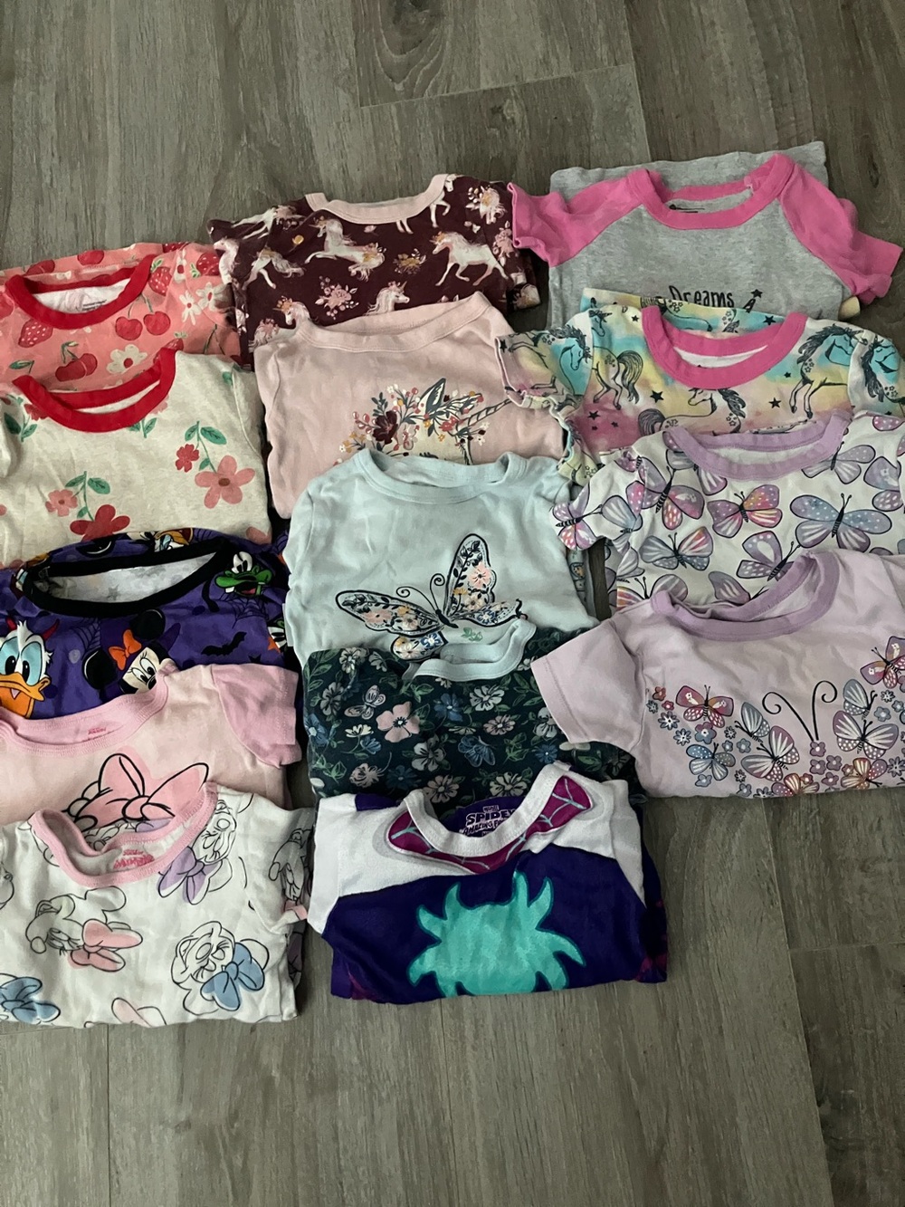 Toddler Girls PJS Set | Bundle of 14 Sets | 2-3